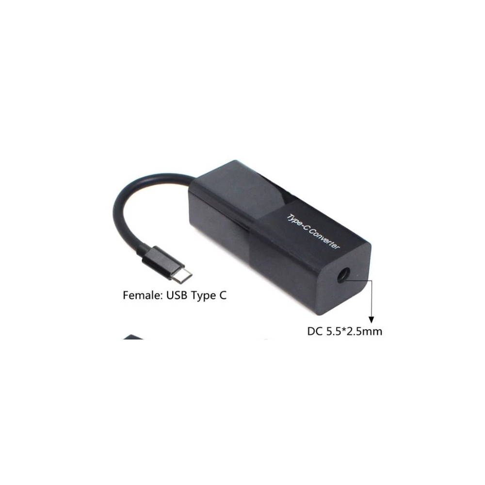 12V USB C Female To DC Male Power Connector Type C To Dc Jack Plug
